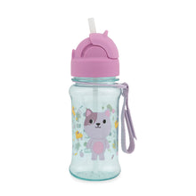 Load image into Gallery viewer, Skip Hop Besties Squad Tritan Renew Straw Bottle - Cat
