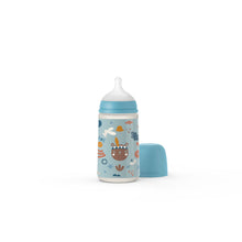 Load image into Gallery viewer, Suavinex Forest Baby Bottle SX Pro 270ml Medium Flow 3+months - Blue
