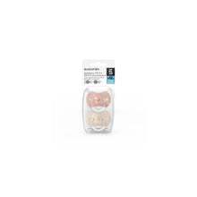 Load image into Gallery viewer, Suavinex Spread Joy SX Pro Silicone Soother 18+months 2 Pack - Gold
