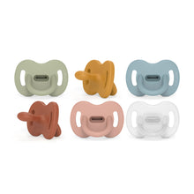 Load image into Gallery viewer, Suavinex Colour Essence All Silicone Soother with SX Pro Physiological Teat 6-18M - Brick Red
