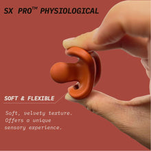 Load image into Gallery viewer, Suavinex Colour Essence All Silicone Soother with SX Pro Physiological Teat 0-6M - Brick Red
