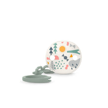 Load image into Gallery viewer, Suavinex A Walk  In The Park Chain Soother Clip - Green
