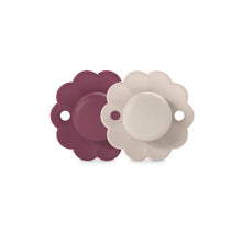 Load image into Gallery viewer, Suavinex Wonder SX Pro Soother 6-18 Months 2 Pack - Magenta/Mauve Chalk
