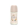 Suavinex Wonderland Baby Bottle SX Pro 270ml Medium Flow 3+ Months - Strips Pink