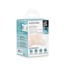 Load image into Gallery viewer, Suavinex Zero Zero Physiological Air flow Silicone Soother 0-6M
