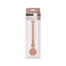 Load image into Gallery viewer, Suavinex Colour Essence Silicone Bobble Soother Clip - Brick Red
