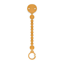 Load image into Gallery viewer, Suavinex Colour Essence Silicone Bobble Soother Clip - Mustard
