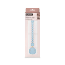 Load image into Gallery viewer, Suavinex Colour Essence Silicone Bobble Soother Clip - Blue
