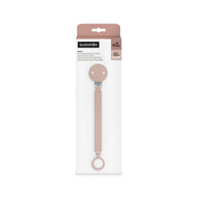 Load image into Gallery viewer, Suavinex Wonder Silicone Soother Clip - Pale Mauve
