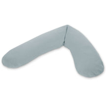 Load image into Gallery viewer, Theraline The Original Maternity and Nursing Pillow Cover - Misty Blue Fine Knit
