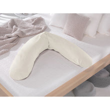 Load image into Gallery viewer, Theraline The Original Maternity and Nursing Pillow - Pebble Grey Bamboo
