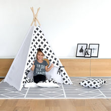 Load image into Gallery viewer, Toddlekind Prettier Puzzle Playmat - Nordic - Pebble

