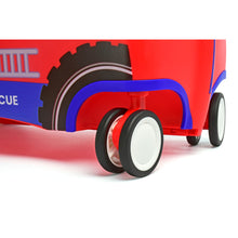 Load image into Gallery viewer, Trunki Glide Ride-on Luggage - Frank the Firetruck
