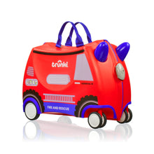 Load image into Gallery viewer, Trunki Glide Ride-on Luggage - Frank the Firetruck
