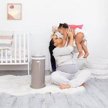 Load image into Gallery viewer, Ubbi Nappy Pail - Taupe
