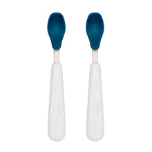 Load image into Gallery viewer, OXO Tot Feeding Spoon Set with Soft Silicone - Navy
