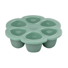 Load image into Gallery viewer, Beaba Multiportions Silicone Freezer Tray 6 X 150ml - Sage Green
