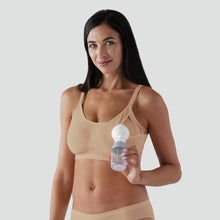 Load image into Gallery viewer, Bravado Designs 2 in 1 Pumping and Nursing Bra - Butterscotch L
