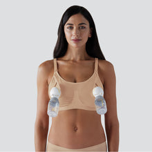 Load image into Gallery viewer, Bravado Designs 2 in 1 Pumping and Nursing Bra - Butterscotch L
