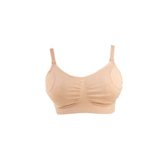 Load image into Gallery viewer, Bravado Designs 2 in 1 Pumping and Nursing Bra - Butterscotch L
