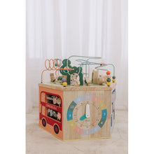 Load image into Gallery viewer, Bubble 7 in 1 Large Wooden Activity Centre

