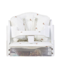 Load image into Gallery viewer, Childhome Baby High Chair Seat Cushion - Jersey Hearts
