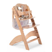 Load image into Gallery viewer, Childhome Lambda 3 Baby High Chair + Feeding Tray - Natural
