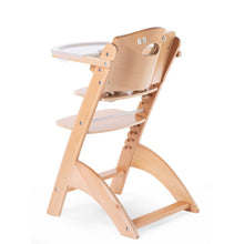 Load image into Gallery viewer, Childhome Lambda 3 Baby High Chair + Feeding Tray - Natural
