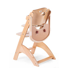 Load image into Gallery viewer, Childhome Lambda 3 Baby High Chair + Feeding Tray - Natural
